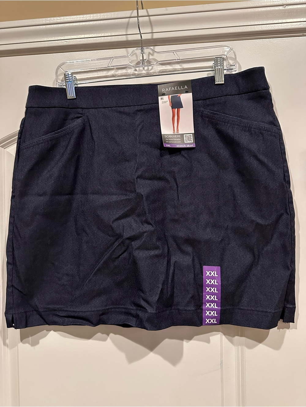 Rafaella Navy Stretch Skort